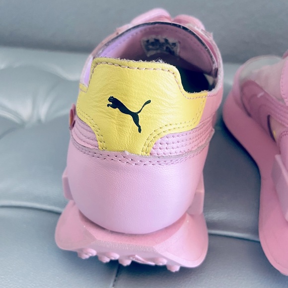 Puma Future Rider X Chinatown Market Pink Sneakers - Picture 10 of 11